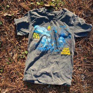 Adult Small Cactus Jack x Macdonalds collab Tee